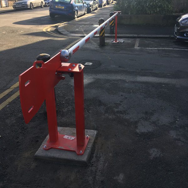 Automated barrier installation