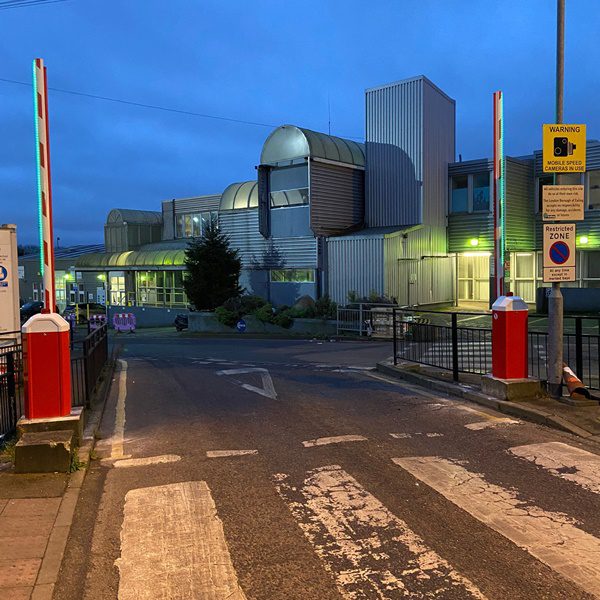 Autpmated barrier in good working order