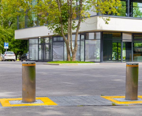 Automated bollards installation