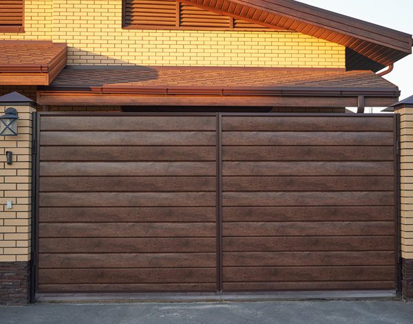 UPVC automated driveway gates