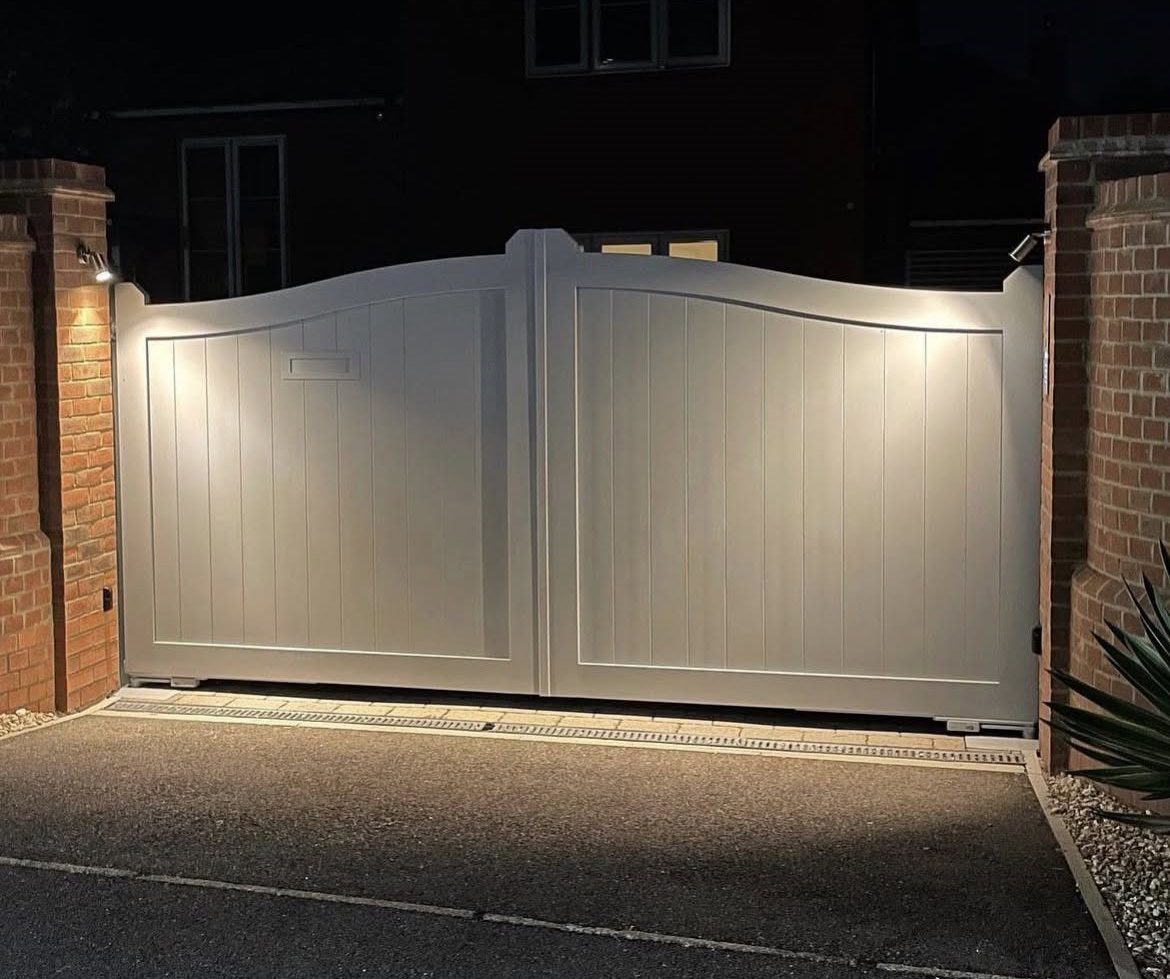 Automated Swing Driveway Gate